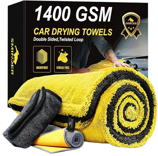 SMINDER Double Twist Towel