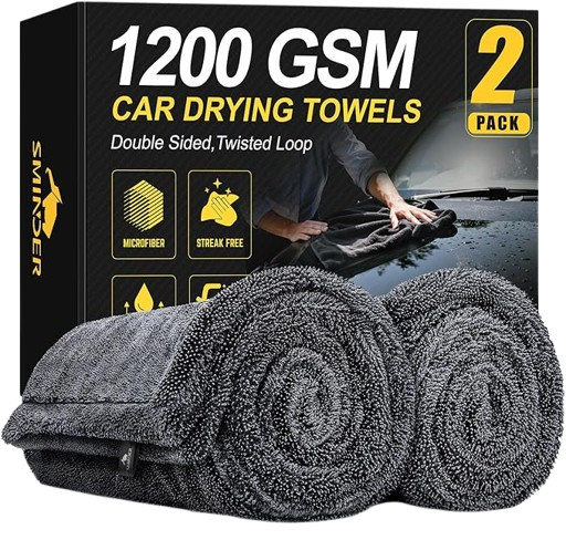 SMINDER 2-Pack 1200 GSM Towel