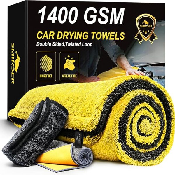 1400 GSM car drying towel